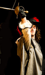 Scott as D'Artagnan in Cyrano de Bergerac