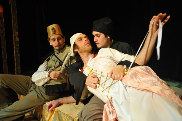 Scott as Lucentio in Taming of the Shrew